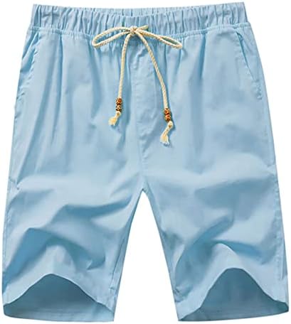 Pantaloni Scurți Pentru Bărbați Ymosrh Casual Bărbați Acasă Modă În Aer Liber Pantaloni Scurți De Bază, Respirabili, Cu Uscare