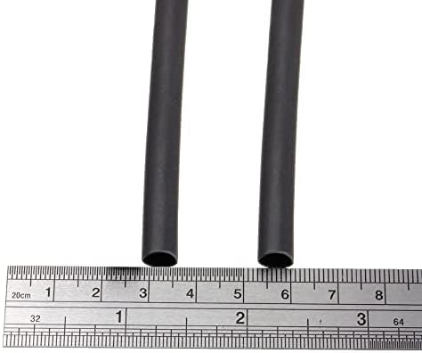 4: 1 Bucuta de tuburi de micșorare a apăsării cu acțiune de căldură adezivă 5m negru 6,5 mm