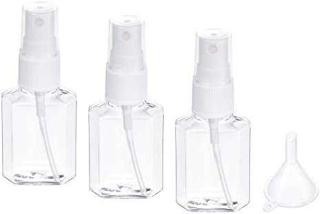 M METERXITY 3 în 1 distribuitor de sticle cu pompă din plastic transparent-loțiune de șampon recipiente goale de pulverizare