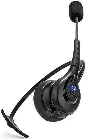 Cască Blueless Bluetooth Blue Tiger Advantage Plus Wireless - Căști profesionale și căști de birou cu microfon - durabil, anulare