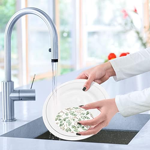 3pcs burete de spălare ramuri verzi burete pop-up pentru curățarea bucătăriei baie gospodărie non-zgârietură Scrubber