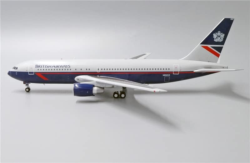 JC Wings British Airways pentru Boeing 767-200ER N652US 1/200 Aeronave Diecast Model pre-construit