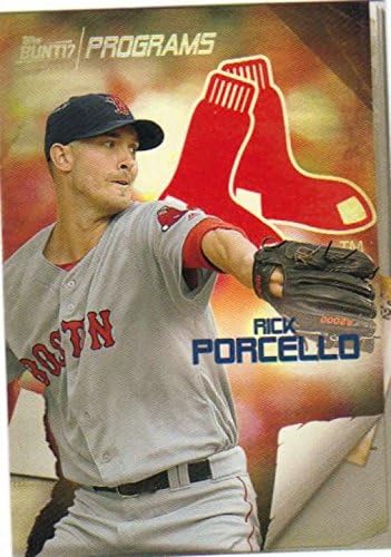Programe Bunt Topps 2017 PR-RP Rick Porcello Red Sox