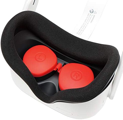 Combo de acoperire cu silicon VR Combo cu capac de lentile de protecție pentru oculus Quest 2 Set pentru căști pentru pernă
