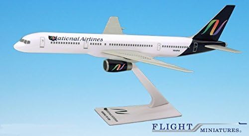 National 757-200 Avion Model în miniatură Snap Plastic Fit 1: 200 Part ABO-75720H-044