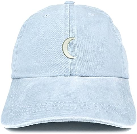 Magazin de îmbrăcăminte la modă Crescent Moon Moon Brodated Bumbac spălat
