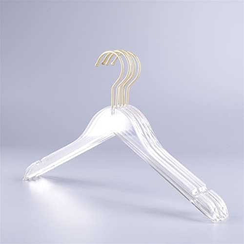 Umerase acrilice cu cârlige de aur umerase standard pentru îmbrăcăminte transparentă raft cristal doamne de lux rochie de umeraș