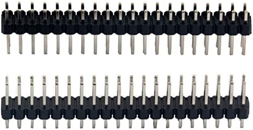 10pcs Break-away 0,1 2x20 pin 40pin bandă dublă anteturi masculine pentru zmeură pi zero gpio
