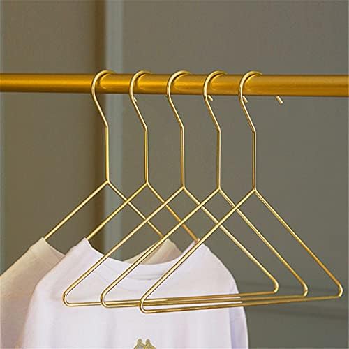 Slynsw 10 PCs Gold Mini Hange Hanger Pânzi pentru bebeluși Storageri Hansepers Home Organizator Decorare pentru haine pentru