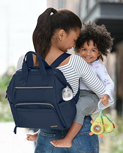 Skip Hop Baby scutec Bag și Travel Essentials Set Cadou cu sac de scutec, servetele caz, și buzunar suzeta, Mainframe