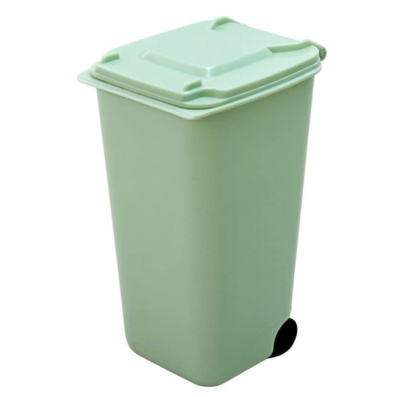 Douba coș de gunoi cutie de depozitare Desktop coș de gunoi acasă Container masă coș de gunoi Swing curățare baril birou Organizator