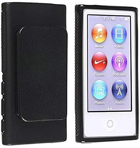 IPod Belt Clip Tpu Cauciuc Capac pentru pielea pentru Apple iPod Nano 7th Generation 7G 7