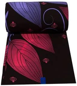 Batik African Ankara imprimă țesătură de ceară frunze modelate bumbac Loincloth Material de cusut pentru rochie de petrecere