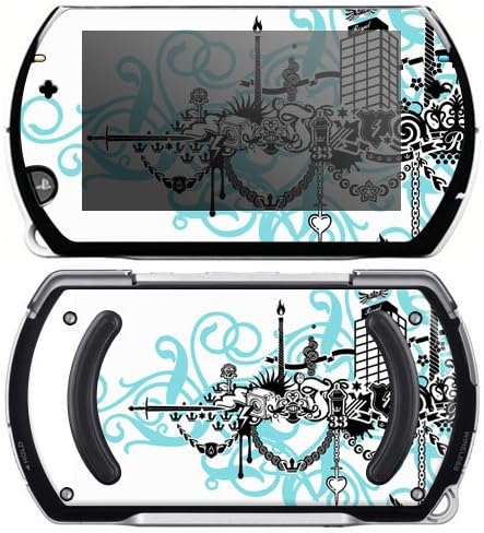 Sony PSP Go Skin Decal Sticker - Blue Casino Royal