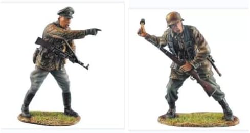 1/35 Model de soldat din rășină Model de soldat din WWII Soldat german de rășină Kit neasamblat și nevopsit