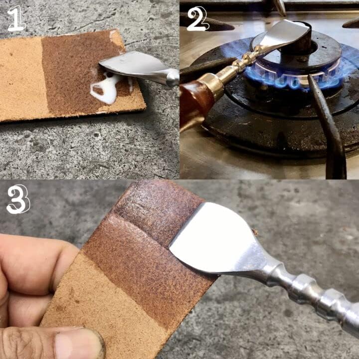 Instrument special de ardere a cățelușului multi -margine din piele de nucă de nucă de nucă - Oka Japonia