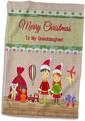 3Drose Elf Boy and Girl, Atelier de Moș Crăciun, jucării, Crăciun fericit, ... - prosoape