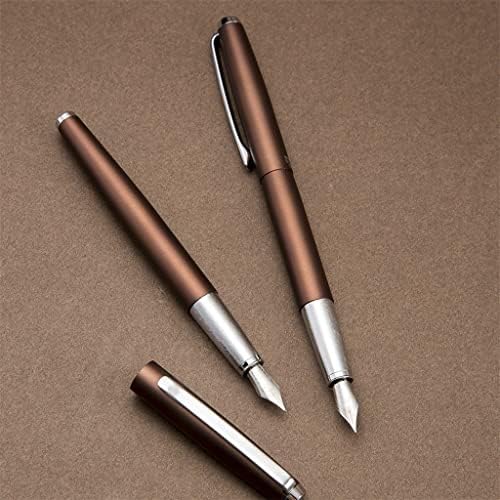 UYSVGF Matte Metal Fountain Pen cerneală Pen ef/ 0.4mm Cadou excelent de scriere pentru școala de birouri de afaceri