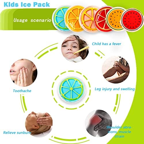 Pachet de gheață pentru copii, tampon de răcire cu gel pentru pachet cald sau rece, reutilizabil pentru leziuni sănătate medicală,umflare