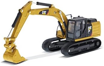 Caterpillar 320F L Excavator hidraulic cu instrumente de lucru - MASTERS DIECAST 85636-1/64 Replica la scară
