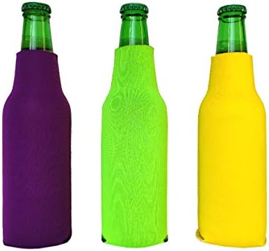 E - Living 12 oz pliabil Neprene Beer Bottle Cooler/Coolie/Cover/Izsolator/Holder/Huggie/Mânecă pentru pachet de bere -3