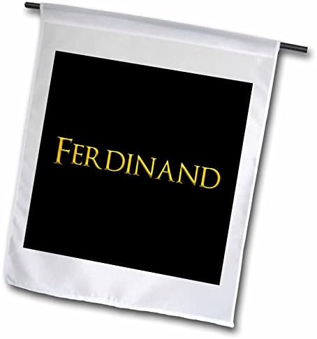3drose Ferdinand nume comun băiat copil în America. Galben pe Amuleta neagră - steaguri