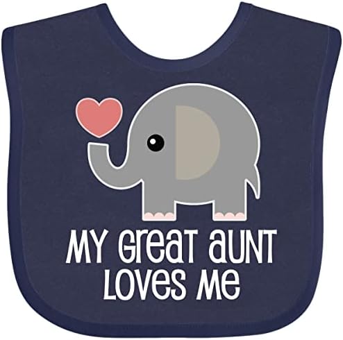inktastic mătușa mătușă mă iubește elefant pentru bebeluși