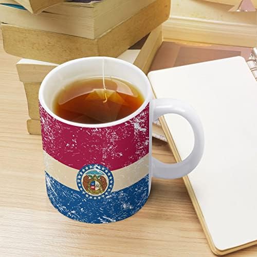 Missouri Stat Pavilion imprimare Cana cafea Tumbler ceramice ceai ceașcă amuzant cadou pentru birou acasă femei bărbați 11