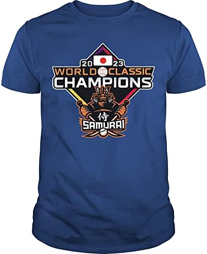 Campioni mondiali Baseball Classic 2023 Japan Baseball Team Team World Classic Samurai T-tricou