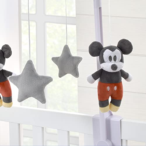 Disney Mighty Mickey Mouse și stele gri mobil muzical de pluș