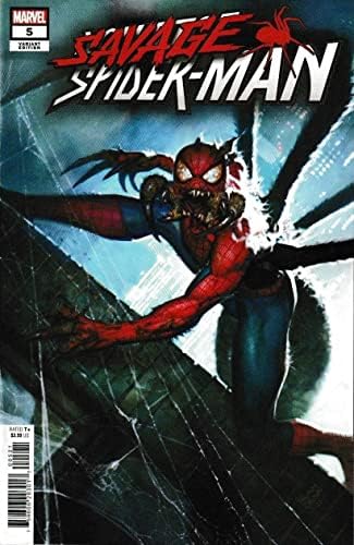 Savage Spider-Man 5a VF / NM ; carte de benzi desenate Marvel / varianta Ryan Brown