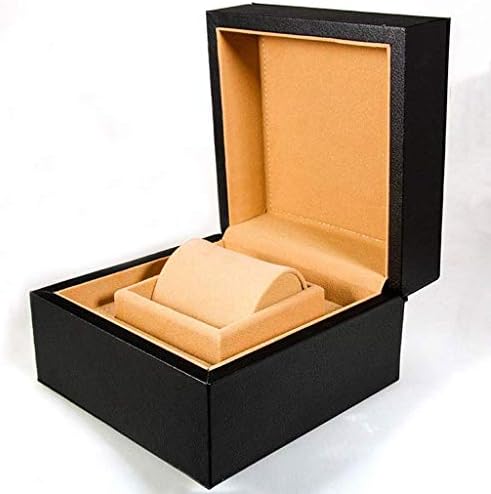 Nana WYEMG piele + lemn-Cutie de ceas cutie cadou cutie de bijuterii din piele de catifea
