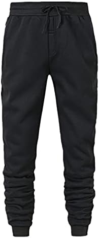 Pantaloni de toamnă și iarnă bărbați casual supradimensionat pantaloni creion sport largi pantaloni cu dantelă de culoare solidă pentru bărbați haine de gimnastică