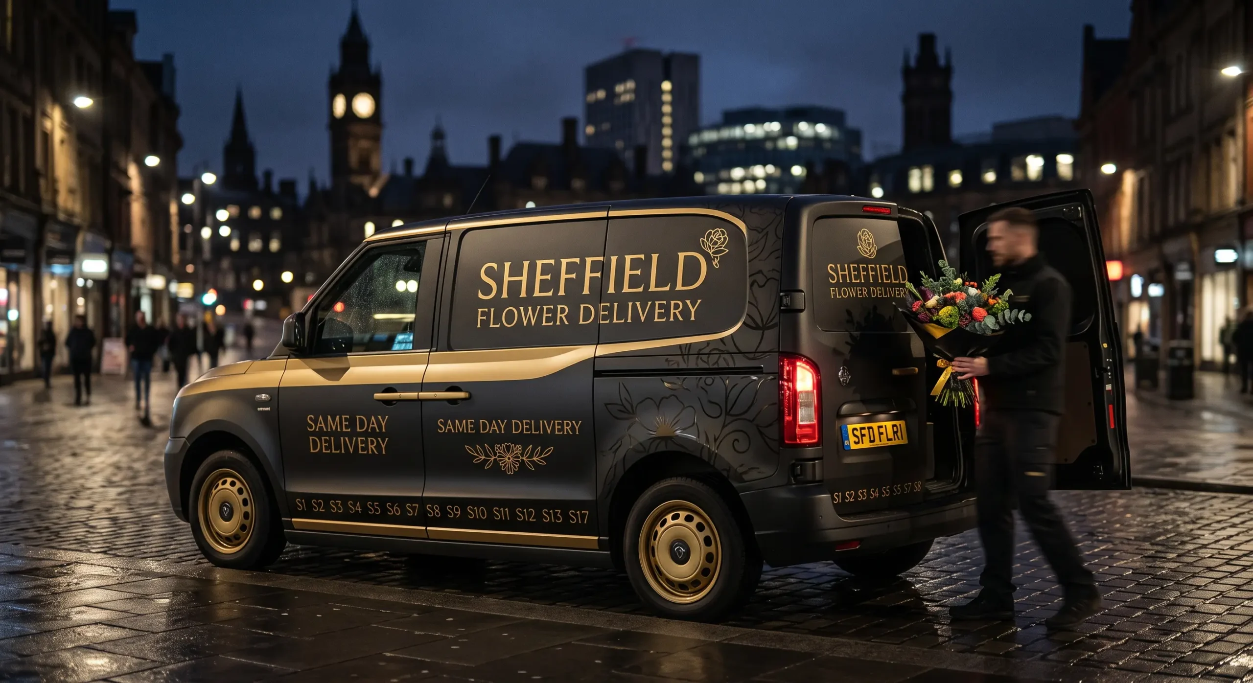Flower Delivery Sheffield Postcodes